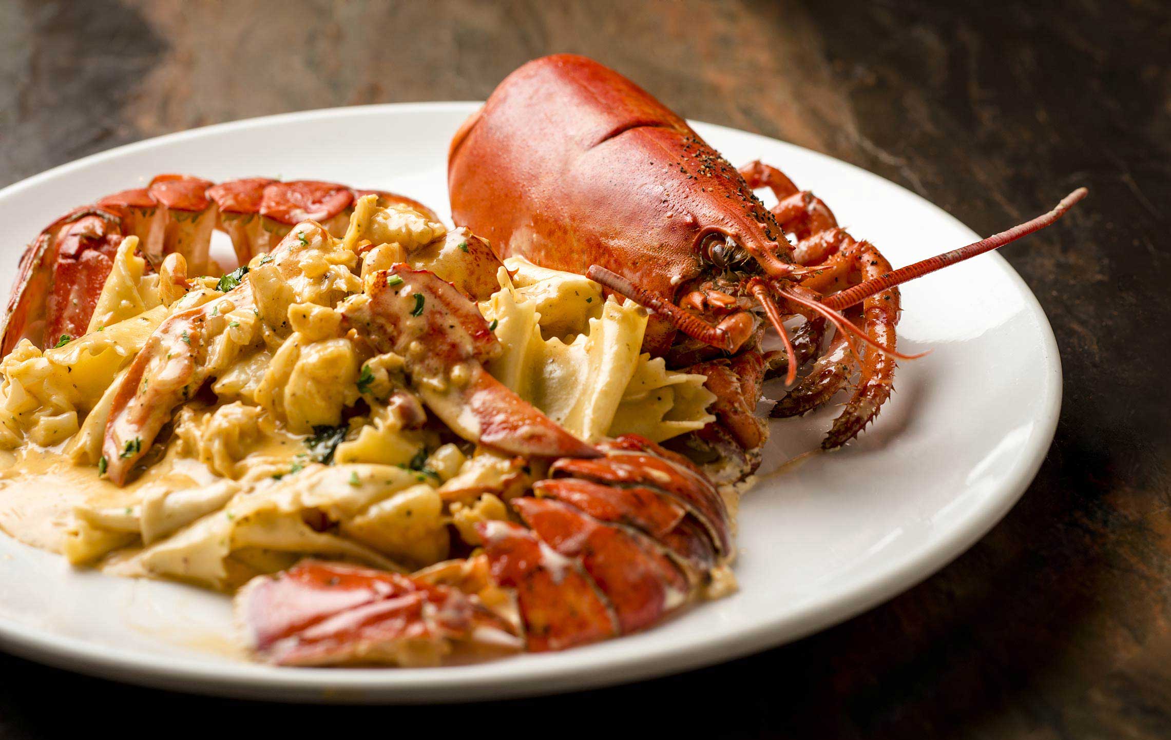 Osteria del Teatro Pasta with Lobster