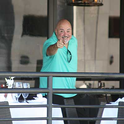 Osteria del Teatro owner Gilbert Gonzalez